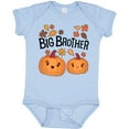 thumbnail image 3 of Inktastic Big Brother Pumpkins with Fall Leaves Boys Baby Bodysuit, 3 of 5