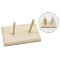thumbnail image 4 of serony Porte-Fil Debout Robuste 2-Spool Fil à Coudre Rack Broderie en Bois, 4 of 9