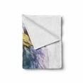 thumbnail image 2 of Bird Soft Flannel Fleece Throw Blanket, Watercolor Bald Eagle Patriotic American Hand Drawn Animal with Brush Marks Effect, Cozy Plush for Indoor and Outdoor Use, 60" x 80", Multicolor, by Ambesonne, 2 of 6