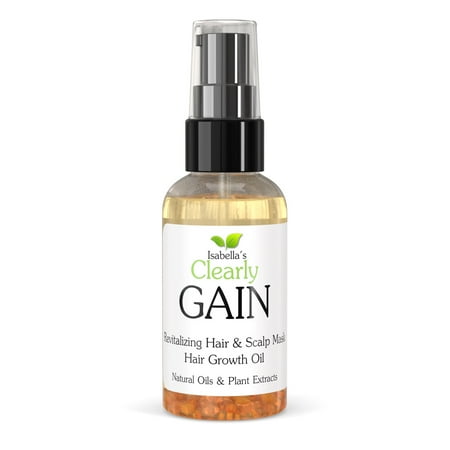 Clearly Gain 100 Natural Hair Growth Oil For Men And Women