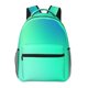 thumbnail image 1 of Balery blue green colors Mochila Escolar Impresa, Mochila Ligera para Viajes Casual, Mochila Duradera y Cómoda Multifuncional, Mochila para Laptop-One Size, 1 of 5