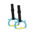 thumbnail image 4 of 2 anillos de gimnasia para niños, anillos de entrenamiento para niños, mango antideslizante versátil, anillos de gimnasio, anillos de para Azul, 4 of 8