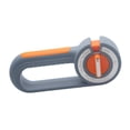 thumbnail image 4 of Elodie Scissors and Sharpener Manual Blade Sharpener for Home Chef Restaurant Orange and Gray, 4 of 8