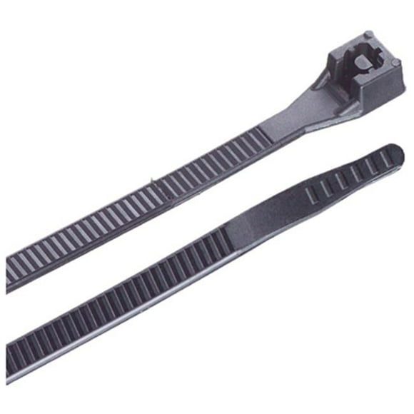 Gardner Bender 46-311UVBFZ GB Xtreme Temp Attache de Câble pour Temps Froid, Résistance à la Traction de 50 Livres, 11 Pouces, Noir, Lot de 100