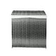 thumbnail image 1 of Cesto de lavandería MU:4LIFE 110L con bolsa dividida 2 secciones tapa ratán sintético gris oscuro, 1 of 5