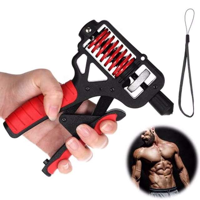 Yuarrent Fortalecedor de dedos cómodo y duradero para músicos Fortalecedor de agarre de mano ajustable Ropa Deportiva, Zapatos