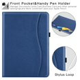 thumbnail image 4 of Funda ZtoTopCases para iPad Pro 12.9 de 6ª, 5ª, 4ª y 3ª generación, azul, 4 of 8