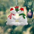 thumbnail image 2 of Adornos navideños, adornos colgantes de Navidad para personas mayores, colgante personalizado, adornos familiares, D, 2 of 3