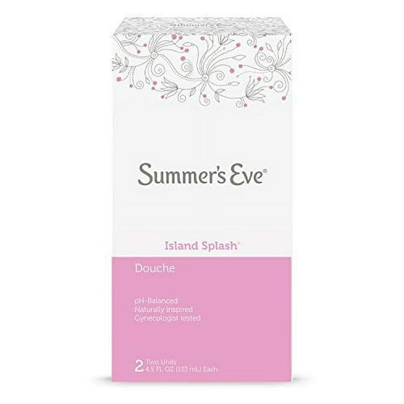 Summer's Eve Douche, Island Splash, 2 Units, 4.5 oz Each
