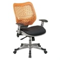 thumbnail image 1 of Unique Self Adjusting Orange Fabric SpaceFlex Back Managers Chair, 1 of 5