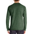 thumbnail image 5 of Henley Shirts for Men Casual Shirts Button Down Long Sleeve Solid Dress Shirt Beach Vacation Shirts Green M, 5 of 6
