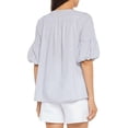 thumbnail image 2 of NYDJ Womens Boho Tie Neck Peasant Top, 2 of 2