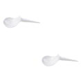 thumbnail image 3 of Eigraketly Tee de golf de plástico Tees de soporte de bola de ejercicio de color sólido profesional Blanco 2piezas, 3 of 6