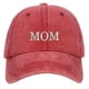 thumbnail image 1 of DAD MOM Letters Embroidery Baseball Cap 100% Cotton Washed Fisherman's Hat Fashion Couple Snapback Men Trucker Hats Hip-hop Caps Gao Jinjia LED, 1 of 2
