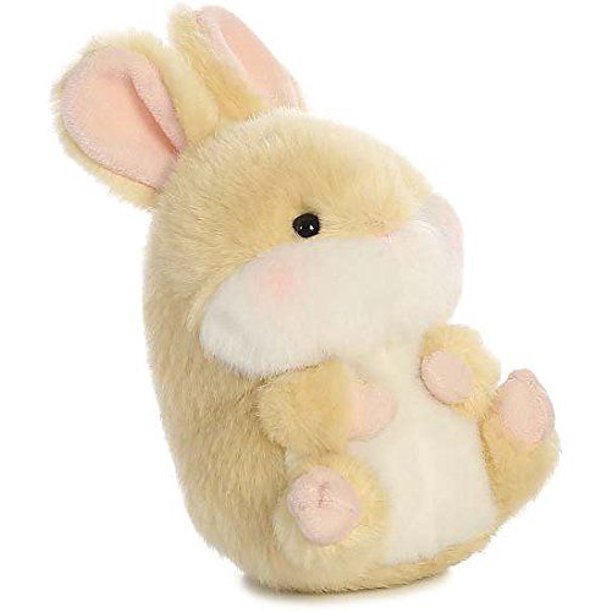 Lively Bunny Rolly Pet 5 inch Stuffed Animal by Aurora Plush (16810