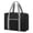 black, variant on Adult 18 inch Carry-on Duffel Bag for Airplane Travel and Weekend Trips, Black