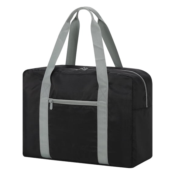 iFARADAY Adult 18 inch Carry-on Duffel Bag for Airplane Travel and Weekend Trips, Black