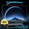 thumbnail image 6 of JYXCN Smartboard 86inch Pro Live Streaming Display, Screen Mirroring Reverse Control IR Touch Rotatable 4K Monitor Wireless 5G/WiFi Connectivity for Digital Signage, School & Conferences, 6 of 8