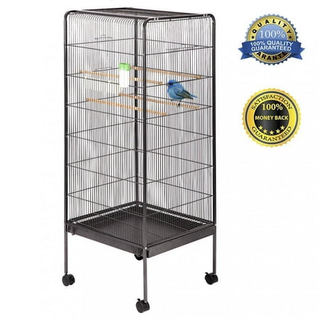 - Large Bird Cage Play Top Parrot Cage L Cockatoo 57