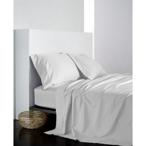 Donna Karan PLATINUM Silk Indulgence Cotton/Silk Flat Sheet, US King Size