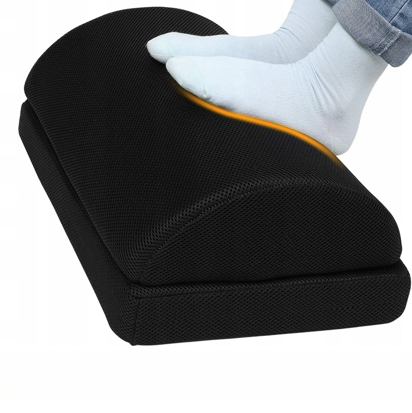 Adjustable Foot Rest Under Desk Footrest Covers for Desk, Airplane