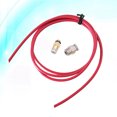 thumbnail image 4 of EeaseCA Extrusion à Jonction Chaude PC4-M6 M10 Raccord Rapide Tube PTFE Accessoires pour Imprimantes 3D (Rouge), 4 of 8
