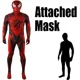 thumbnail image 5 of Disfraz de superhéroe de araña escarlata para Halloween, traje completo de Spiderman, mono Zentai segundo, 5 of 5