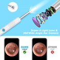 thumbnail image 3 of Otoscopio, otoscopio de oído, cámara de oído de 1080p, eliminación de cerumen Aibast, endoscopio de oído, 6 luces LED, adecuado para teléfonos inteligentes como iPhone, iPad y Android, 3 of 4