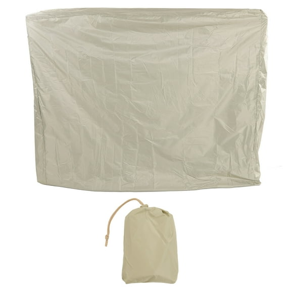 Funda para mesa de ping pong Nikou Resistente al agua Tafetán de poliéster recubierto de plata 190 155 x 75 x 150 cm Beige
