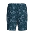 thumbnail image 4 of Picia Rose Flowers Pajama Shorts for Men, Men's Pajama Bottoms, Sleepwear,Short Pajama Pants-Large, 4 of 9