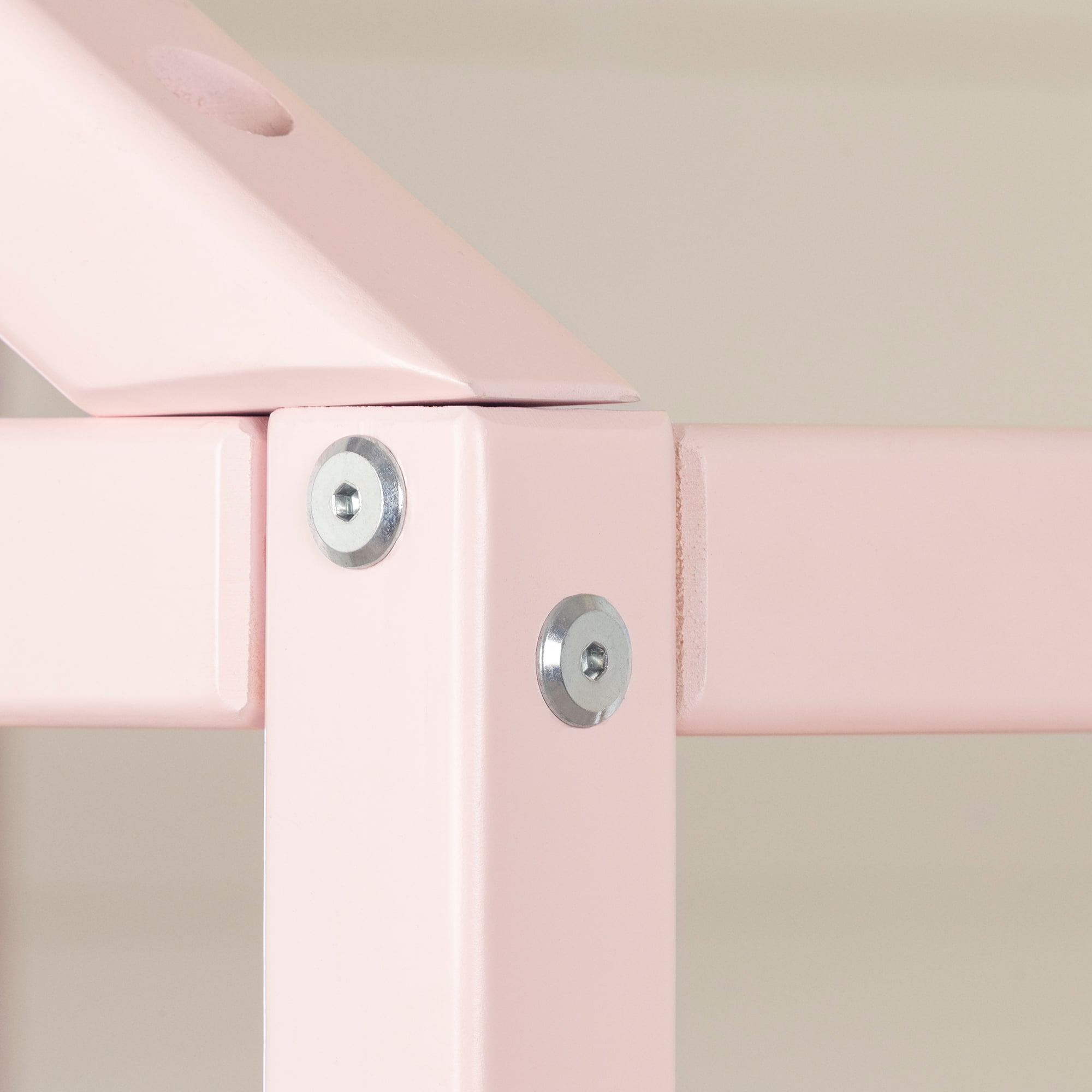 South Shore Sweedi Twin House Bed, Pink
