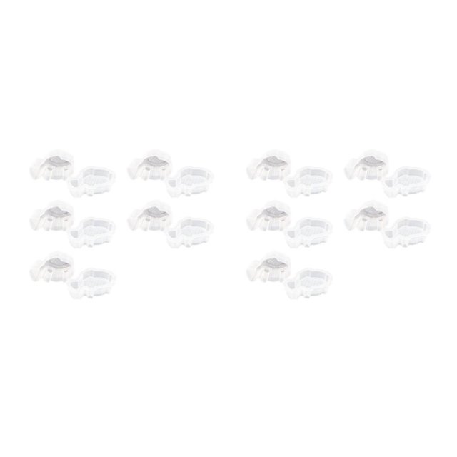 Molde de bola de arroz Inteprter 10 piezas decoración DIY PP