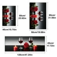 thumbnail image 3 of YIMEIS Valentine's Day Romance Kitchen Mat Rug Set - Perfect for Kitchen Counter, 16''*24'', Functional for Decoration, 3 of 10