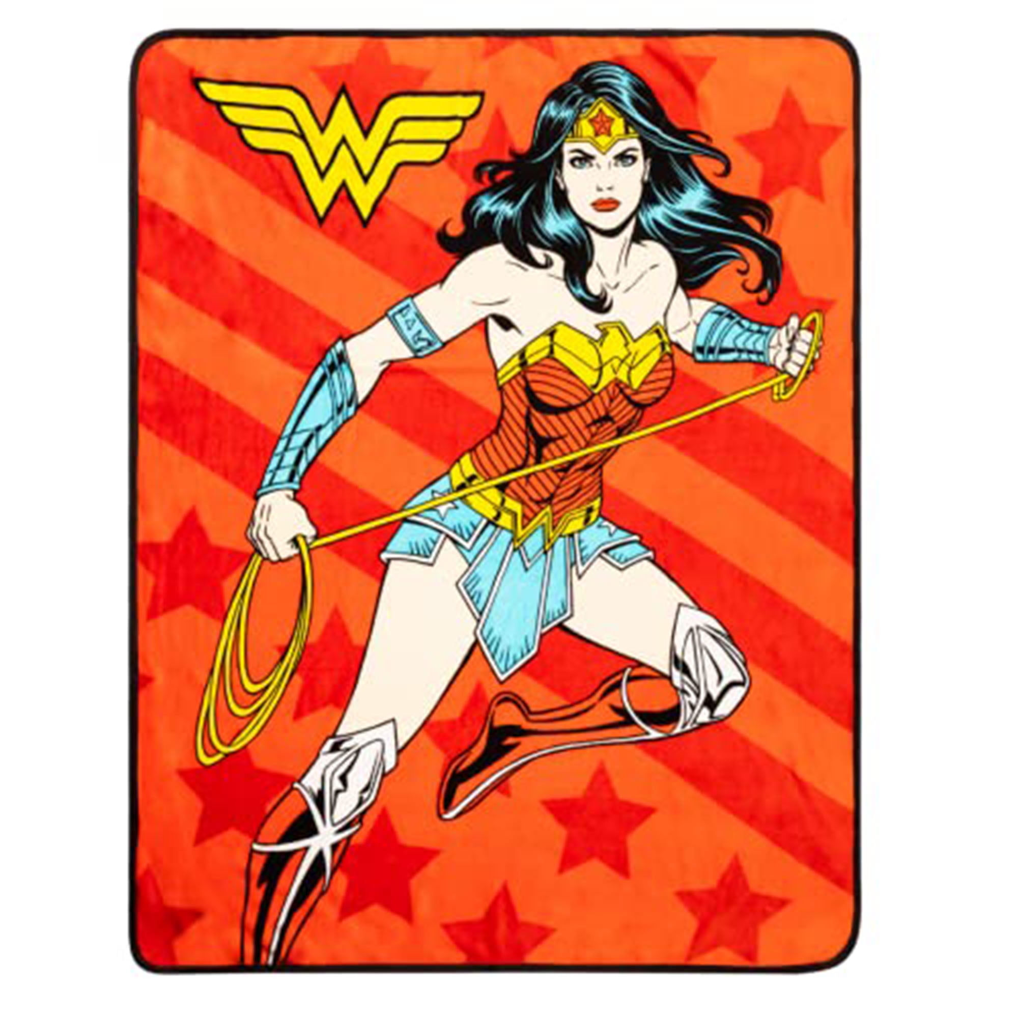 Wonder woman blanket walmart hotsell