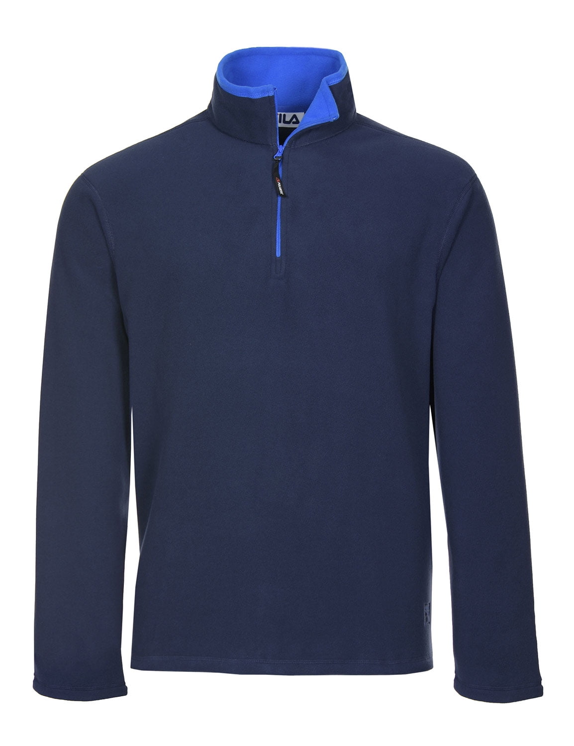 FILA - FILA Performance Polartec Fleece 1/4 Zip Navy Blue Sweatshirt XXL / 2XL Pullover - Walmart.com - Walmart.com