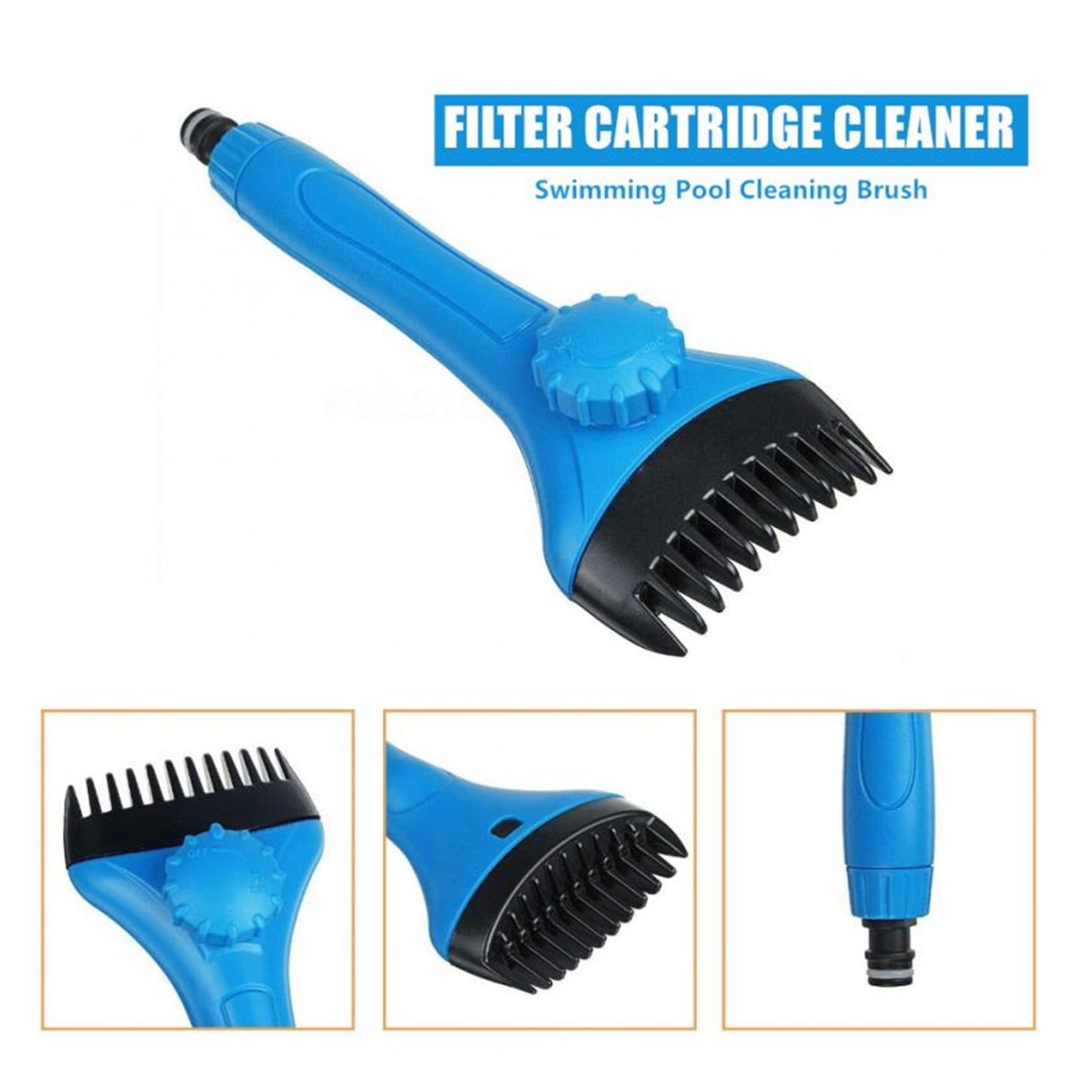 Cartridge Cleaner Debris Wand Life Tub Filters Filter Comb Super Cleaner For Swimming Pool Bathtub Spa Water Cleaning Tools ,Great Suction Power
