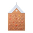 thumbnail image 4 of Calendario de Adviento de de 24 días con 24 bolsillos. Bolsa de almacenamiento para colgar en pared, estilo rústico, ideal para maquillaje, 4 of 8