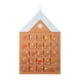 thumbnail image 4 of Calendario de Adviento navideño con 24 bolsillos, organizador reutilizable para colgar en pared, ideal para fiestas, armarios, joyas, familiares y, 4 of 9