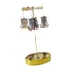 thumbnail image 5 of Candelabro giratorio, vela de pilar giratoria, decoración con bandeja, regalo ideal, centro de mesa para la mesa de comedor de familiares y amigos Ave nocturna, 5 of 8
