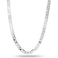 thumbnail image 6 of LeCalla 925 Sterling Silver Chain Necklace for Women and Teen, Lightweight 3MM Italian Mariner Link Chain Necklace 18" Inch Jewelry Gifts for Her, 6 of 10