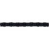 Wrights Gimp Scroll with Velvet Trim-Black