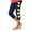 Navy, variant on Fjofpr Leggings for Girls 10-12 Toddler Kids Fashion Baesball Print Summer Leisure Yoga Sports Frenum Cropped Pants Black 12 Years