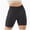 Black, variant on LYMAYTER Women Biker Shorts High-Waisted Stretch Yoga Shorts for S-L Fashion Non-Roll Waist Sweat Shorts