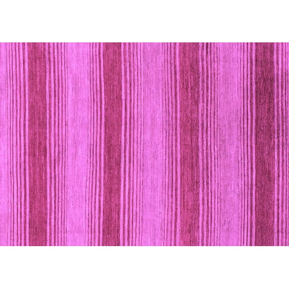 Ahgly Company Indoor Rectangle Abstract Purple Modern Area Rugs, 7' x 9'