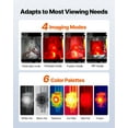 thumbnail image 5 of VEVOR Thermal Camera, TISR Super Resolution 240x180, Thermal Imaging Camera with 2MP Visual Camera, 96x96 IR Resolution, 25HZ Refresh Rate, -4°F to 1022°F, 4 Image Modes & 6 Color Palettes, 5 of 9