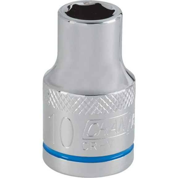 Channellock 10mm 6-Point Shallow Metric Socket - Standard - 1/2" Drive