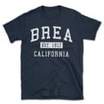 thumbnail image 1 of Brea California Classic Established Men's Cotton T-Shirt, 1 of 1