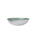 thumbnail image 4 of Mini 12-inch Argento Glass Vessel Bathroom Sink, Oil Rubbed Bronze, 4 of 4