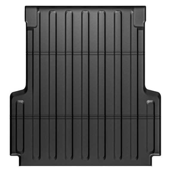 Ikon Motorsports TPE Truck Bed Mat Compatible with 2020-2024 Jeep Gladiator JT Custom Fit All Weather Heavy Duty 3D Rear Cargo Trunk Tray Protector Liner 1PC Black