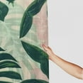 thumbnail image 3 of Orinice Palm Leaves Tropical Print Bathroom Decor Set Colorful Luxurious Graphic Polyester Fabric Shower Curtain Set with Hooks 36x72, 3 of 7